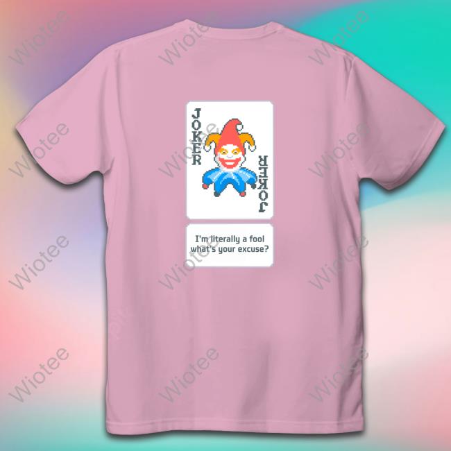 Official Balatro's Jimbo "What's Your Excuse" Tshirt Official Balatro Shop Merch Balatro's Jimbo "What's Your Excuse" Hot Shirt