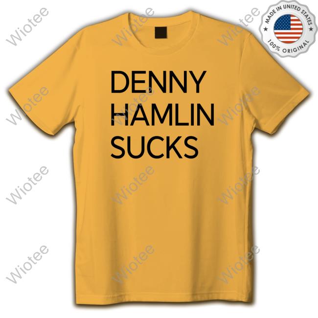 Official Denny Hamlin Sucks T-Shirt Wgi Watkins Glen International