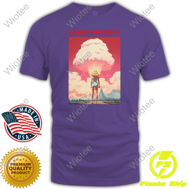 Fatpheebs Barbenheimer Shirt Barbie X Oppenheimer 2023