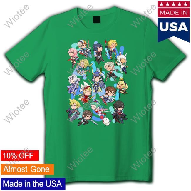 Original Final Fantasy Theatrhythm Tee Shirt Andrew Unwin