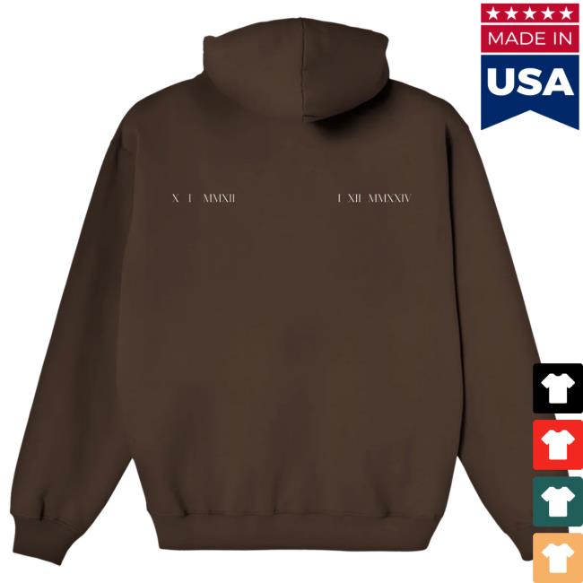 Ixiimmxxiv Official Merchandise Store Numerals Hoodie Ixiimmxxiv Official Merchandise Store Numerals Hoodie