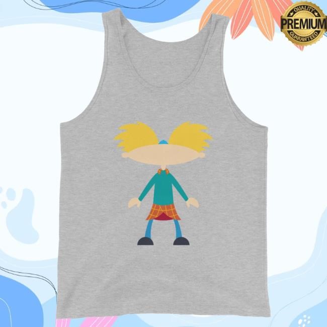 Official Paramount Merch Store Hey Arnold! Minimalist Arnold Unisex Tank Top New Shirt Paramount Clothing Shop