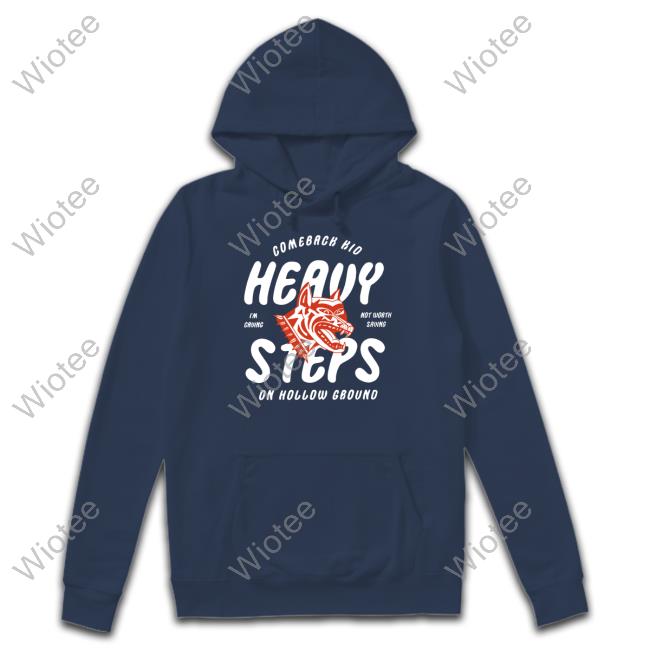 Comeback Kid Heavy Steps On Hollow Ground Dog Head Shirt Cut Loose Comeback Kid Heavy Steps On Hollow Ground Dog Head Shirt