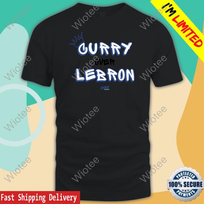 Curry Over Lebron Shirt Smack Apparel Curry Over Lebron Tee Shirt