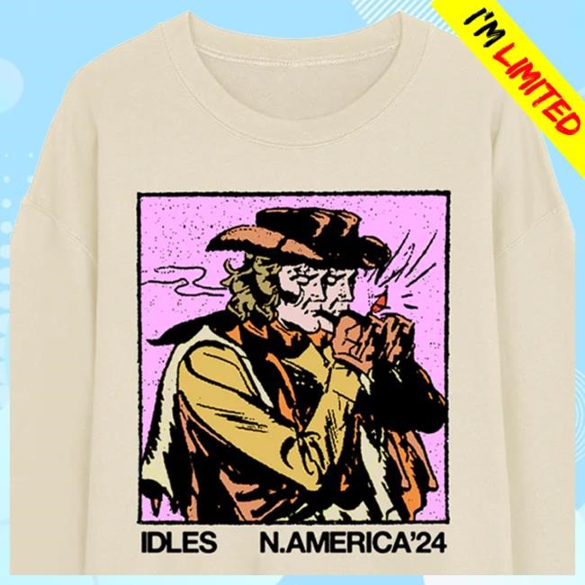 Official Idles Merch Store Shop Idles Band Na Cowboy Hoody Official Idles Merch Store Shop Idles Band Na Cowboy Pullover Hoodie