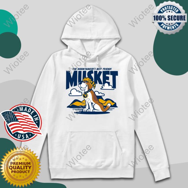 The Mountaineer's Best Friend Musket Tee West Virginia The Mountaineer's Best Friend Musket Long Sleeved T Shirt Homefield Merch
