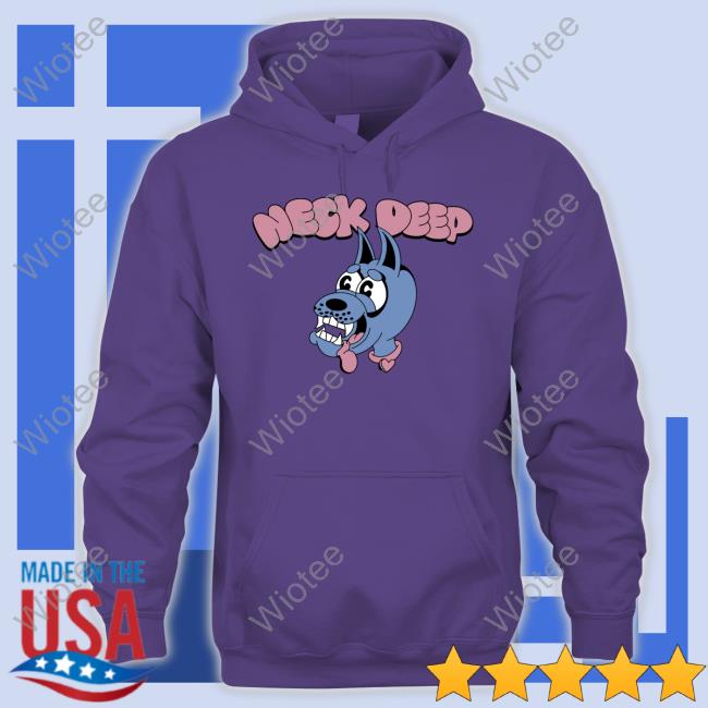 Official Neck Deep Merch Neck Deep Doggo White Hoodie Official Neck Deep Merch Neck Deep Doggo White T Shirt
