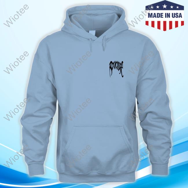 Official Black Logo Basic Sweatshirts White Official Revenge Shop Merch Black Logo Basic Pullover Sweatshirt White