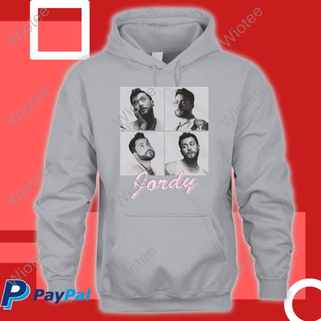 Jordymusic Merch Jordy Photo Collage Shirt Official Jordymusic Jordy Photo Collage Sweatshirt