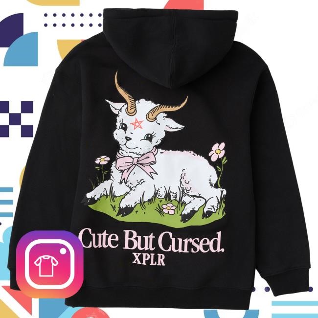 Official Sam And Colby Merch Store Cute But Cursed Oct'25 Hoodies Black Xplr Shop Official Sam And Colby Merch Store Cute But Cursed Oct'25 Hoodie Black Xplr Shop