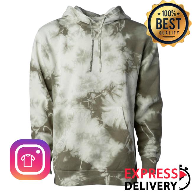 Official 80Eighty Merch 80Eighty® Tie Dye Olive Crewneck Sweatshirt 80 Eighty