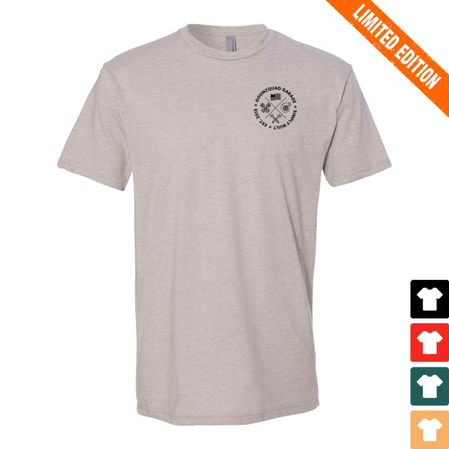 Official Goonzquad Merch Goonzquad Garage Shirts