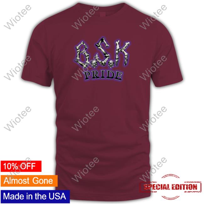 BSK Pride Skeleton Shirts BSK Pride New Shirt