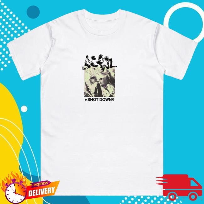 Shot Down New Tee Scowl Official Store Official Scowl Merch Store Shot Down New T-Shirt Scowl