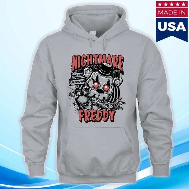 Official Nightmare Freddy No Light Can Save You Shirt