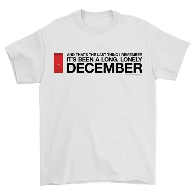 December T Shirt – Black Neck Deep Merch Store Official