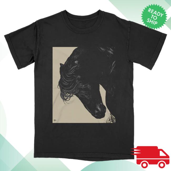 Official Death Wish Store Richey Beckett "Dark Horse" Premium Black Shirt 2024 Deathwish Inc