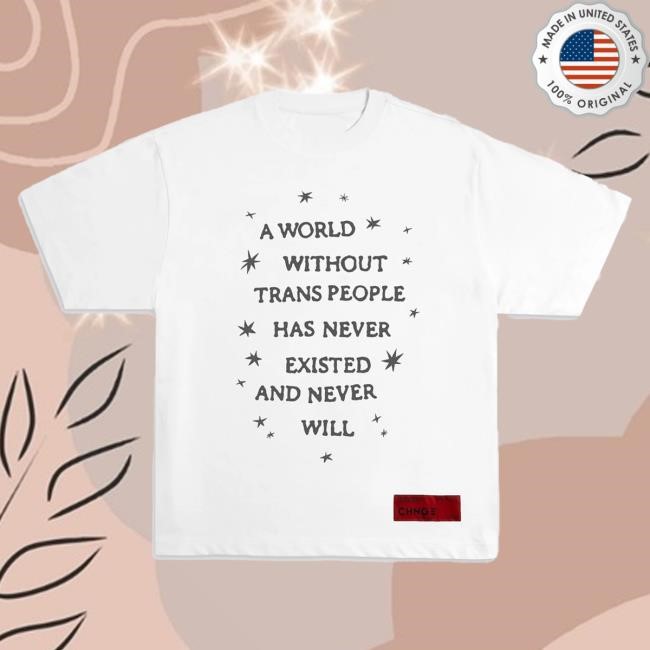 Official Chnge Clothing Store Chnge Trans Existence S/S T Shirt (White)