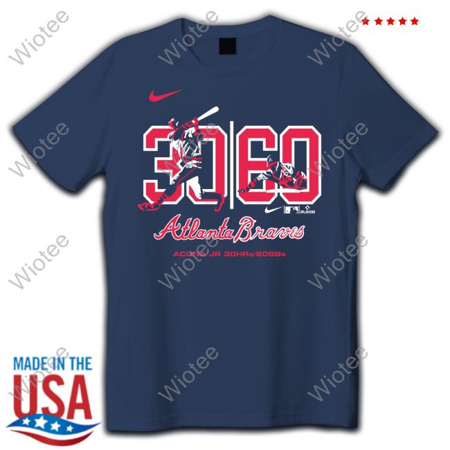 Acuña Jr 30-60 Atlanta Braves Shirt