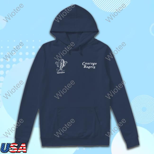Courage Bagels Fleece Hoodie