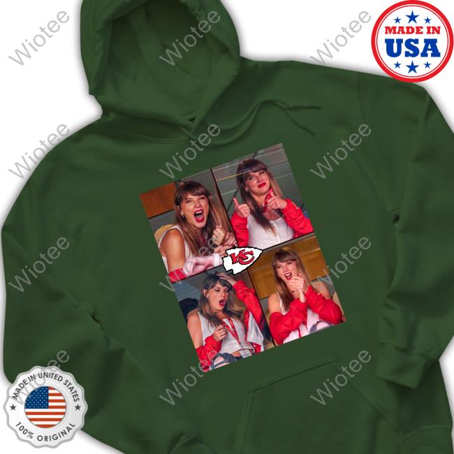 Taylor Swift Chiefs Hoodie Official Taylor Swift Watching The Chiefs Game T-Shirt