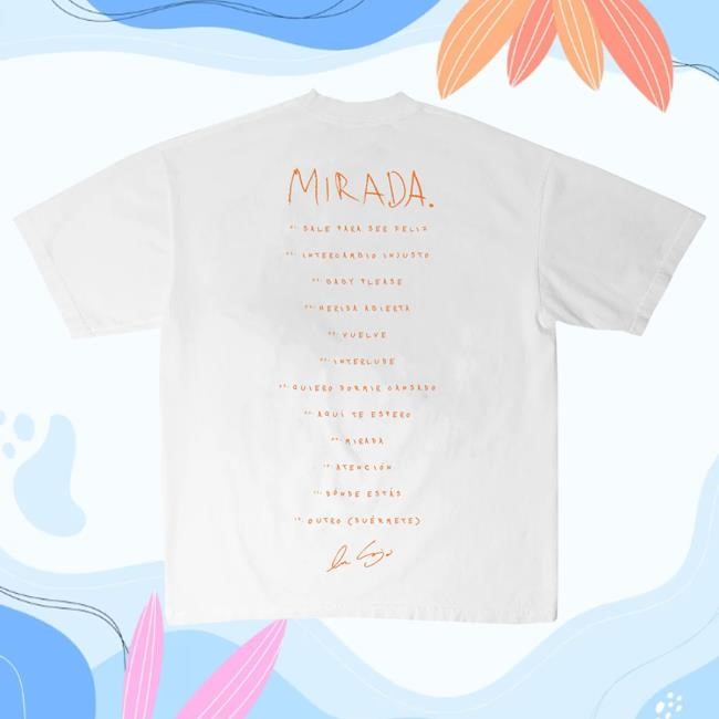 MIRADA New T-Shirt Ivan Cornejo Merch MIRADA Short Sleeve Tee Ivan Cornejo Merch