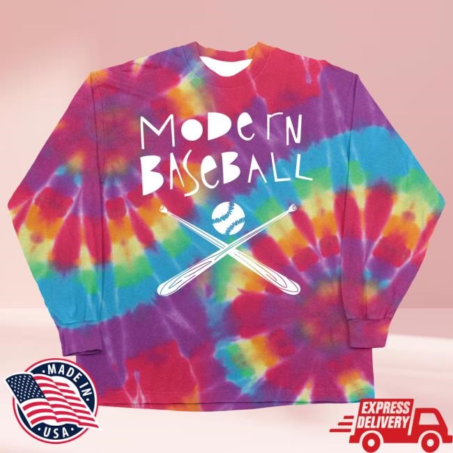 Tie Dye LS Shirt Modern Baseball