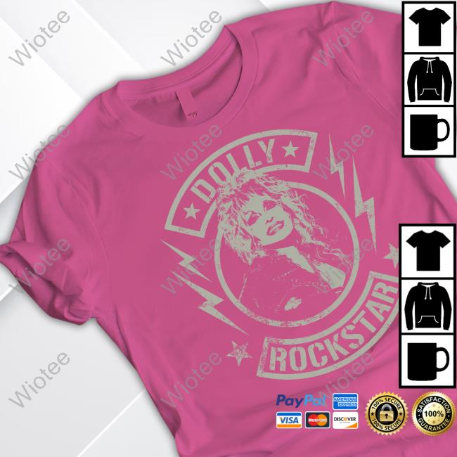 Dolly Parton Merch Rockstar Bolt Rocker T Shirts Dolly Parton Merch Rockstar Bolt Rocker Sweatshirt