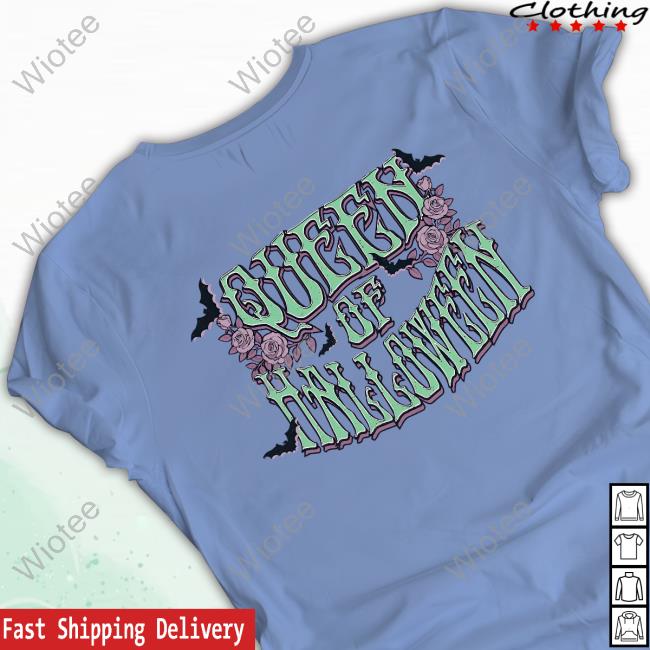 Queen of Halloween Sweatshirt Living Fully Merch Queen of Halloween T-Shirt