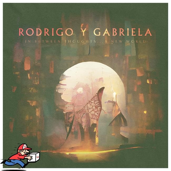 Official Rodrigo Y Gabriela Merch Rodgab Album Cover Long Sleeve Shirt 2024