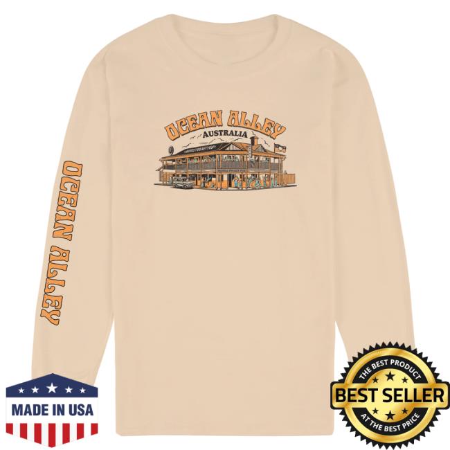 Official Ocean Alley Merch Pub Crew neck Sweatshirt