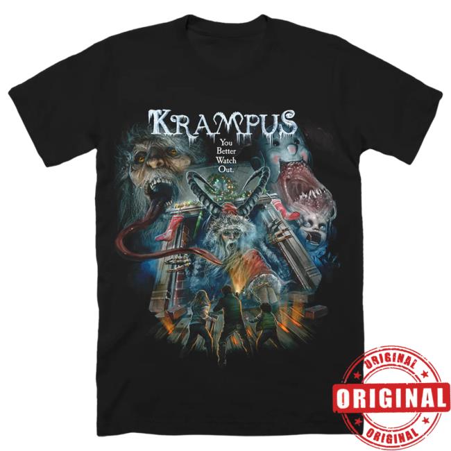 Official Cavity Colors Krampus: To All A Good Night - T Shirt