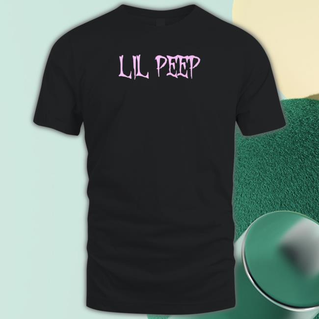Official Lil Peep Merch Og Lil Peep Logo Hoodie Official Lil Peep Merch Og Lil Peep Logo Long Sleeve Tee