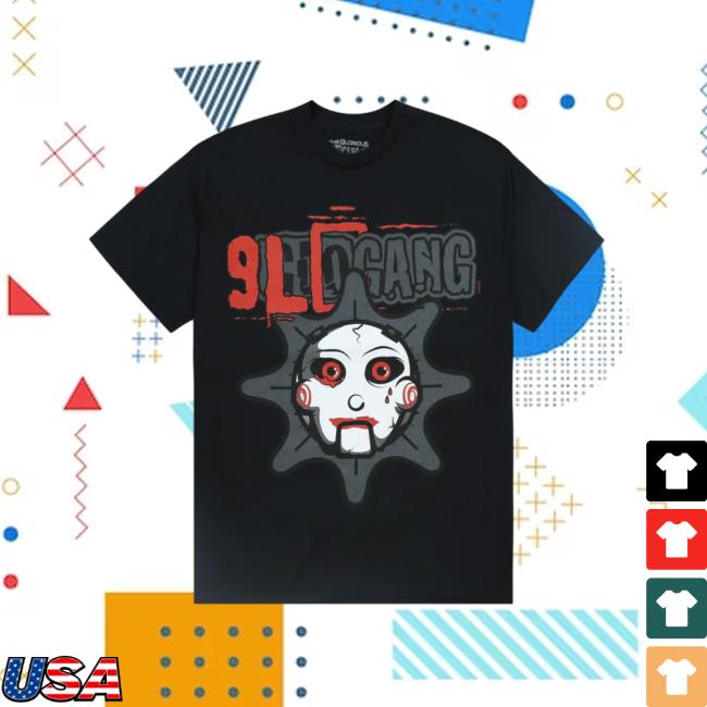 Glo Saw Tees (Black)