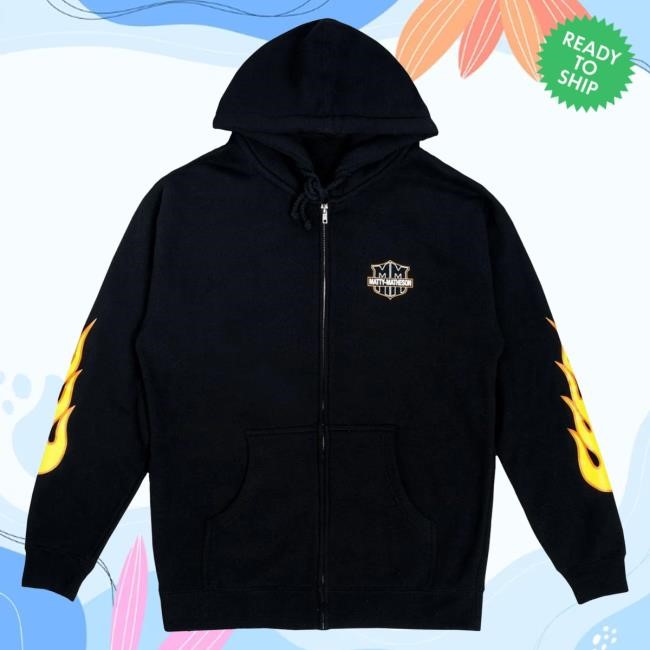 Official Matty Matheson Hog Daddy Zip-Up Hooded Sweatshirt