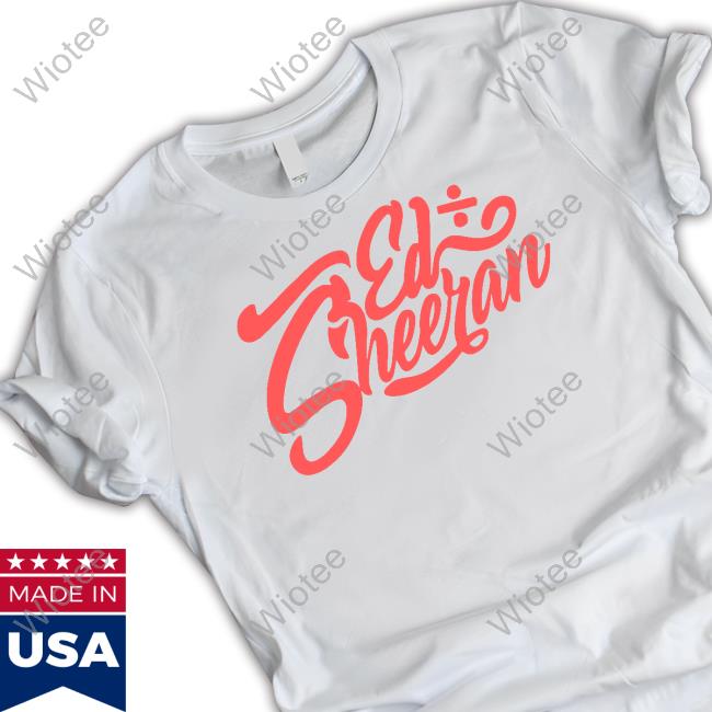 Ed Sheeran Tour Merch Gold State T-Shirt