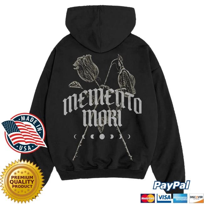 Official Joe Bartolozzi Merch Store Joe Bartolozzi Memento Mori Black Hoodies Official Joe Bartolozzi Merch Store Joe Bartolozzi Memento Mori Black Tshirt