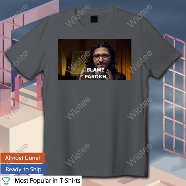 Blame Farokh Shirts Blame Farokh Long Sleeve T Shirt