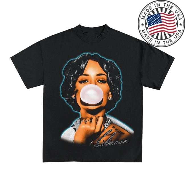 Icy Shop Merch Rihanna Graphic Tee Shirt
