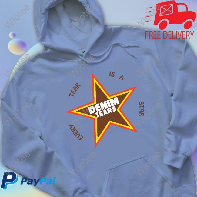 Denim Tears Merch Every Tear Is A Star Tee Denim Tears Merch Every Tear Is A Star Tee
