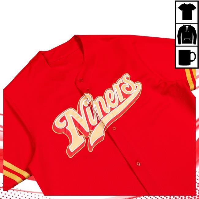 Official Born X Raised Merch Store Born X Raised + 49Ers Button Up Jersey: Red By Bxr Sport + NFL Hot Shirt