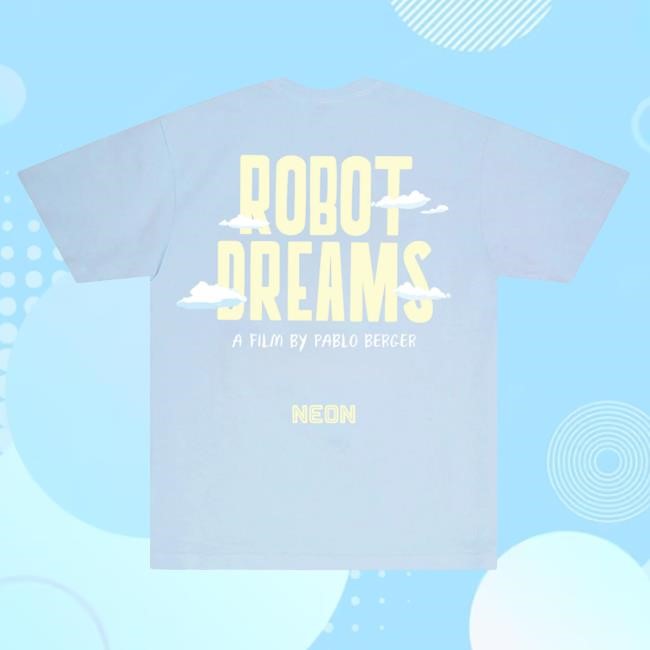Official Robot Dreams Of Adventure Tees Official Neon Merch Robot Dreams Of Adventure New Shirt