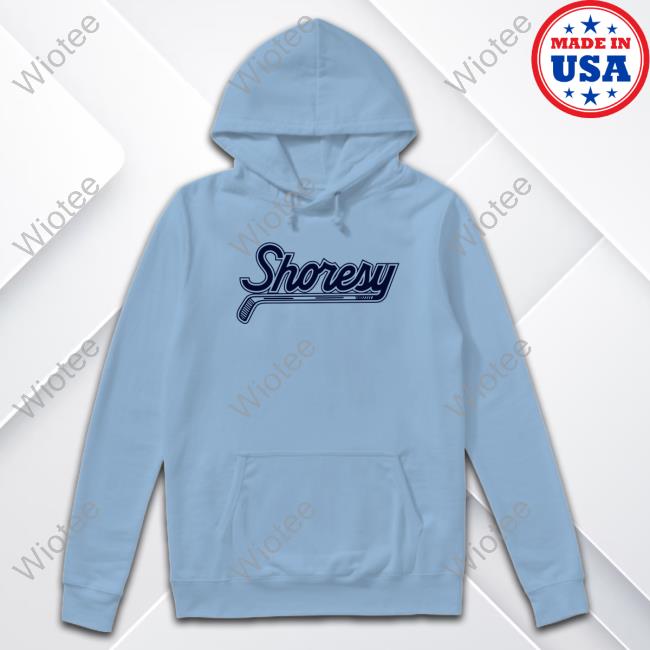 Letterkenny Shoresy Hockey Logo Blue Long Sleeve Shirt Letterkenny Merch Shoresy Hockey Logo Blue Tee Shirt