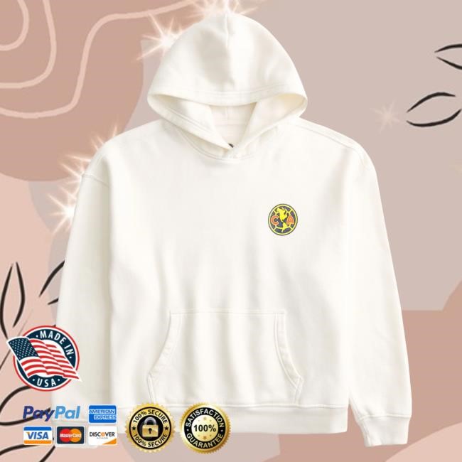 Boxy Club América Las Águillas Graphic Hoodie Hollister Limited Edition | Club América Las Águillas Official | Soccer Fan Gear