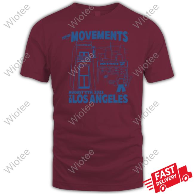 Official Pop Up! With Movements August 11Th 2023 In Los Angeles Shirt