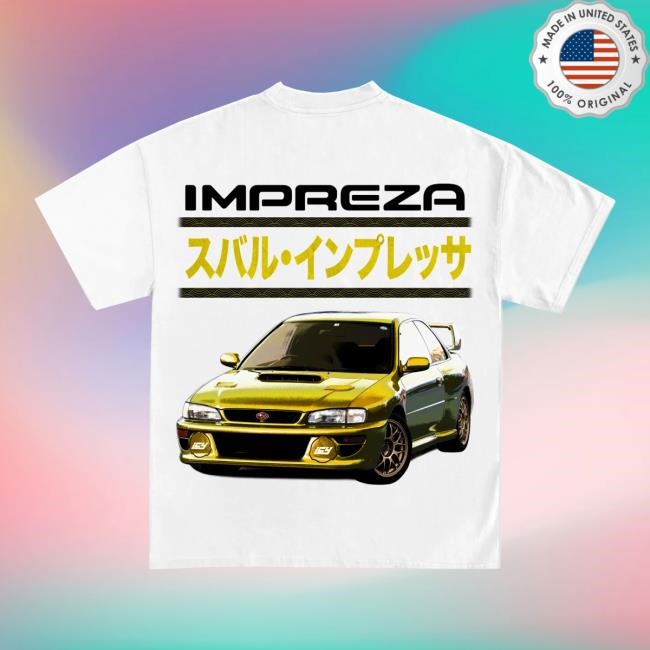 Icy Shop Merch Subaru Impreza Jdm Racing Graphic Shirt