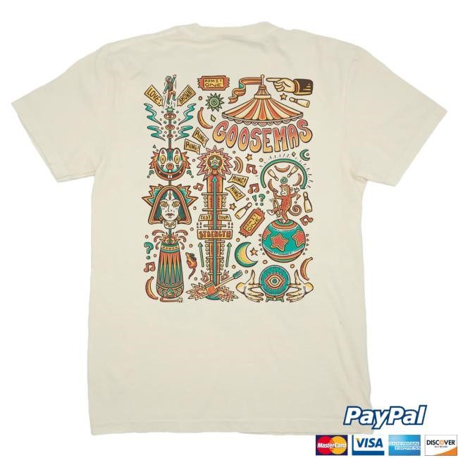 Official Goose The Band Merch Store Goosemas Crystal Ball Shirts GooseTheBand Official Goose The Band Merch Store Goosemas Crystal Ball Tees GooseTheBand