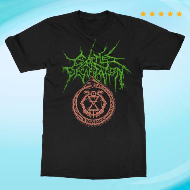 Official Indie Merch Store Shop Cattle Decapitation "Flesh Ouroboros VIP" Top Shirt IndieMerchStore Carcosabc
