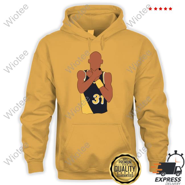 Candace Park | Reggie Miller Yellow T-Shirts