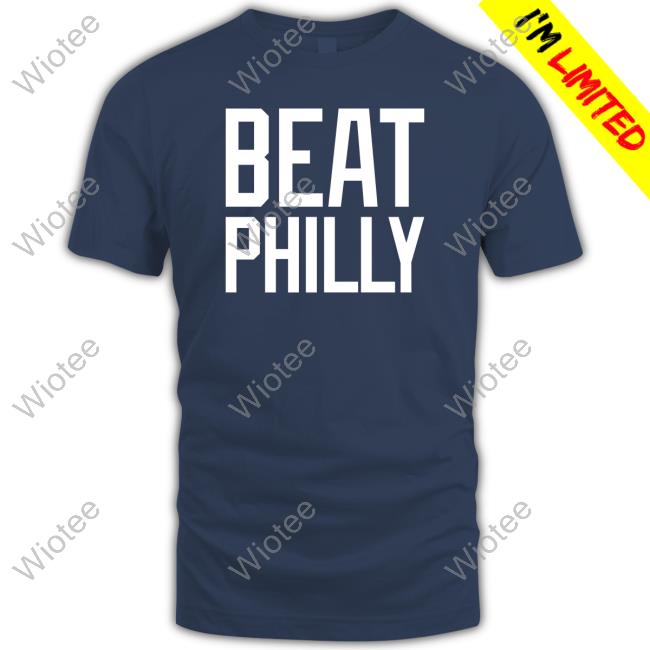 Official Beat Philly Tee Shirt Official Barstool Sports Pardon My Take Merch Beat Philly Shirt